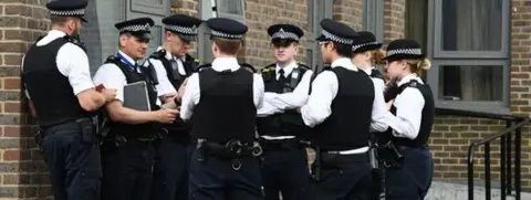 Getty Images police officers