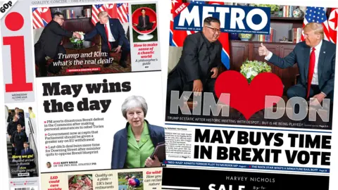 front pages