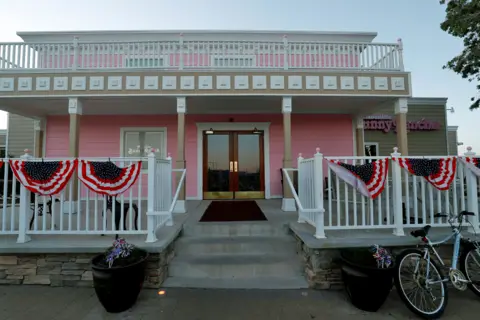 Reuters An exterior view of the Moonlite Bunny Ranch legal brothel