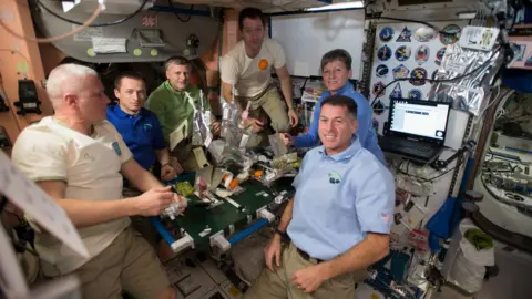 NASA Astronauts on expedition 50
