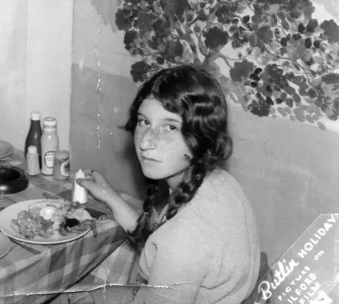 BBC Margo pictured at Butlins Holiday Camp in Ayr, in 1966 or 1967