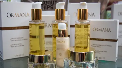 Getty Images Cosmetic products containing argan oil