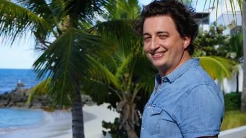 Gemma Handy Director Benh Zeitlin in Antigua
