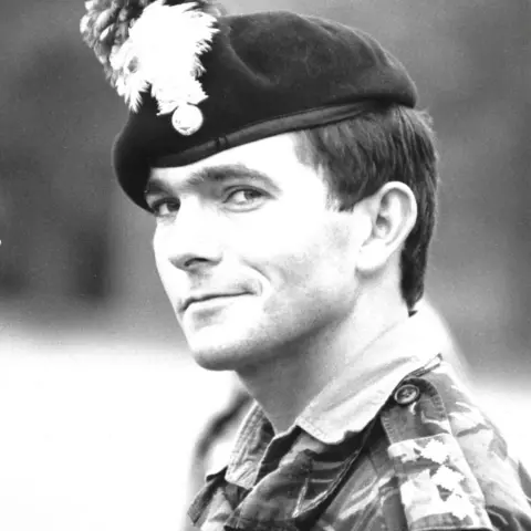 Alex Brown Dr Alex Brown in his soldiering days