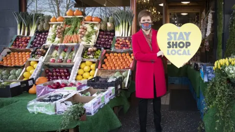 PA Media Nicola Sturgeon
