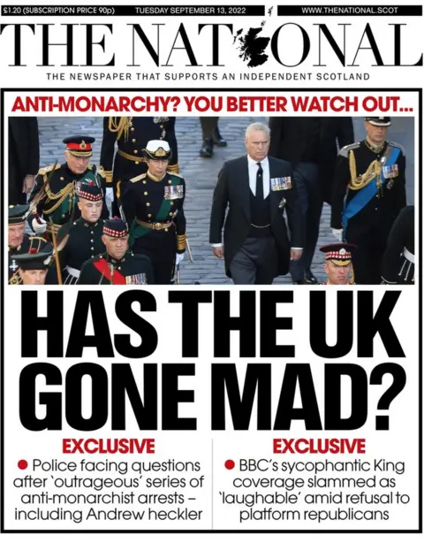 National National front page