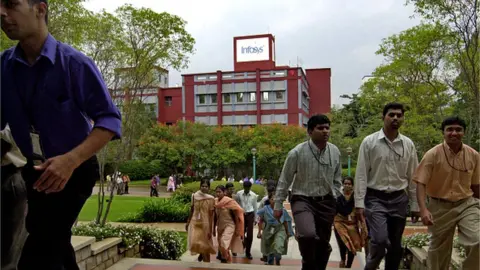 Getty Images Infosys building