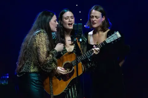 Getty Images The Staves perform at the Barbican