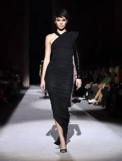 Getty Images Kendall Jenner at the Tom Ford Spring Summer 2018 Show