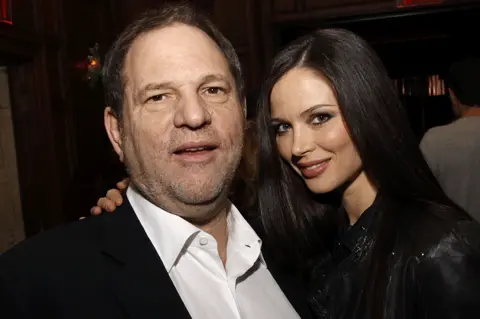 Getty Images Harvey Weinstein and wife Georgina Champman