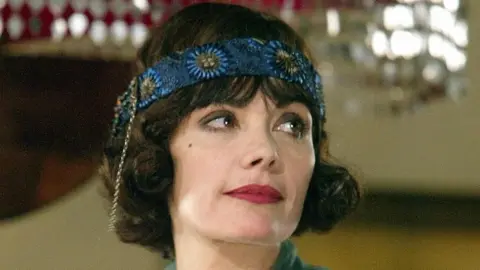 AFP Actress Marie Trintignant pictured on the set of French TV series Colette