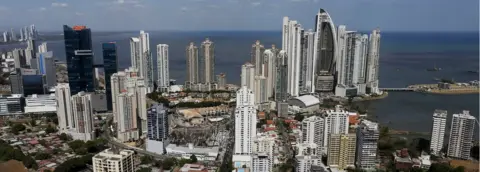 Reuters View over Panama City
