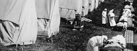 Getty Images 1918 flu treatment