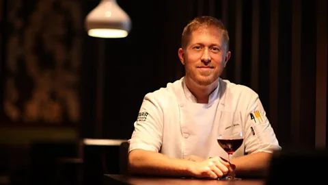 Jason Smith, chef de cuisine at Steak 954 (Tom Cwenar)