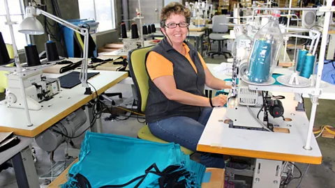 Merino Country Kym Kitchener, 53, is one of the supervisors at Merino Country. (Credit: Merino Country)