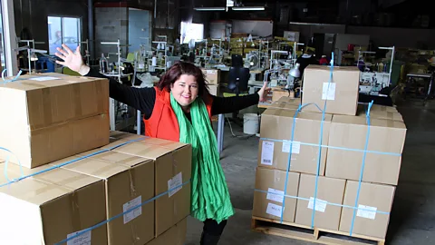 Merino Country Kerrie Richards, 45, of Brisbane-based Merino Country, specifically seeks out senior employees. (Credit: Merino Country)