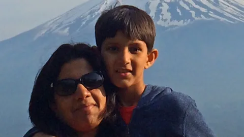 Courtesy of Priti Kohal When her children were young, Kohal flew early in the morning and was home by 10:30. (Credit: Courtesy of Priti Kohal)