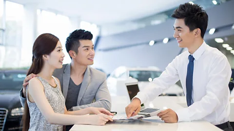 Alamy Stock Photo One survey found that people believe those who lie more would be better at sales jobs (Credit: Alamy Stock Photo)