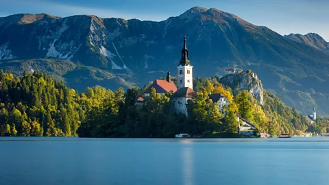 Brian Jannsen/Alamy One hundred and fifty years ago, tourists came to Lake Bled in Slovenia for its natural healing qualities (Credit: Brian Jannsen/Alamy)