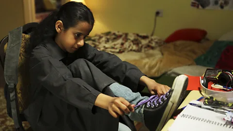 Alamy While making Wadjda, director Haifaa Al Mansour had to work from the inside of a van (Credit: Alamy)