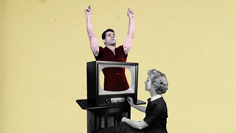 Alamy/BBC Starting in the 1950s, home fitness was originally a pastime geared toward housewives as part of a beauty routine (Credit: Alamy/BBC)