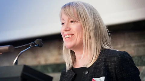 Catalyst Allyson Zimmermann, a Zurich-based executive director for an equality non-profit, says women are struggling more than men during the pandemic (Credit: Catalyst)