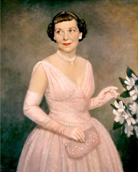 Thomas Edgar Stephens/ The White House Historical Association Mamie Eisenhower outwardly represented middle-class domesticity – but in fact challenged convention (Credit: Thomas Edgar Stephens/ The White House Historical Association)