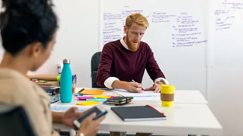 Getty Images High performers are often tracked into middle management positions, often without much more experience than the people whom they're managing (Credit: Getty Images)