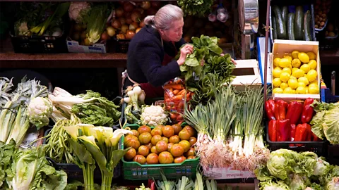 Alberto Paredes/Alamy Freitas is inspired by ingredients sold at the Mercado by paisanas (rural women) (Credit: Alberto Paredes/Alamy)
