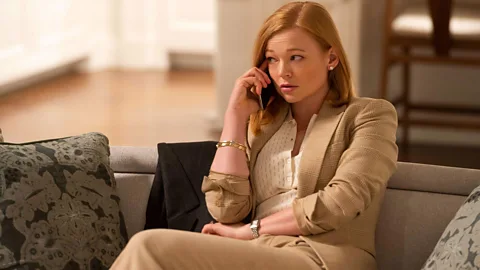 HBO Shiv in Succession is shown pretending to be an ally to other women to meet her own ends (Credit: HBO)