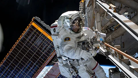 Nasa The new spacesuits for the lunar surface won't be as bulky as the ones currently used on spacewalks (Credit: Nasa)
