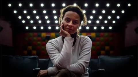 EPA Serbian playwright Jelena Bogavac