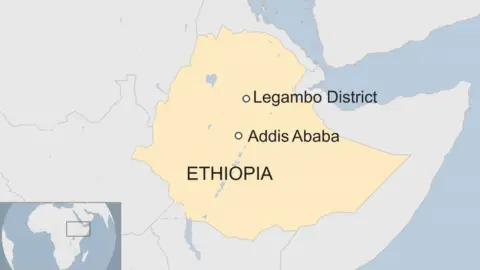 BBC Map of Ethiopia
