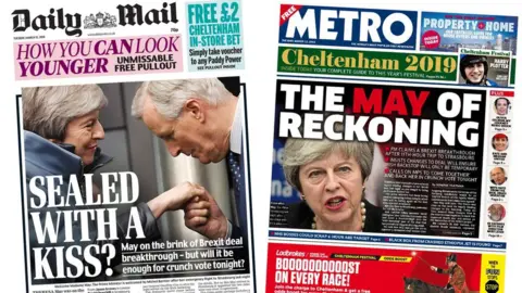 Daily Mail and Metro