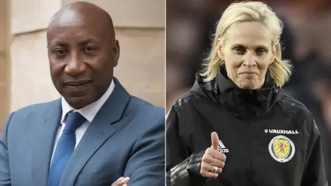 PA, Getty Images Chris Ramsey, Shelley Kerr