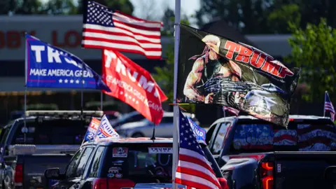 Reuters Pro-Trump convoy in Georgia