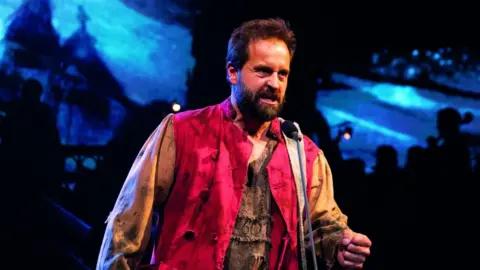 Matt Murphy/PA Wire Alfie Boe in Les Miserables: The Staged Concert