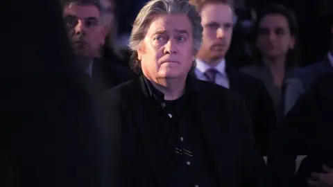 Getty Images Former White House Chief Strategist Steve Bannon in December 2018