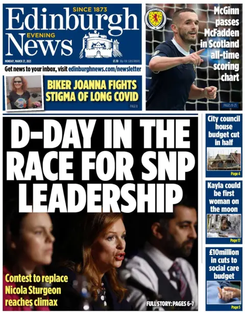 Empics Edinburgh Evening News