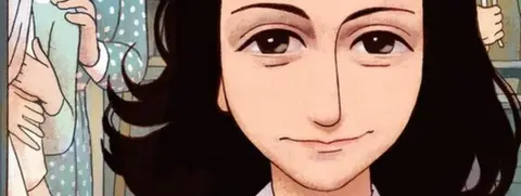 Image from front cover of The Graphic Diary of Anne Frank