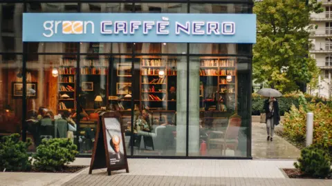 Green Caffe Nero A Green Caffe Nero shop