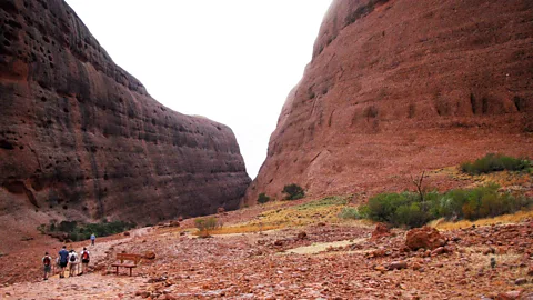 Georgia Rickard Only photographs that take in the "V" of Walpa Gorge may be published (Credit: Georgia Rickard)