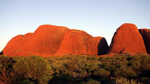 Torseten Blackwood/AFP/Getty Images The domes of Kata Tjuta rise 500 metres (Credit: Torseten Blackwood/AFP/Getty Images)