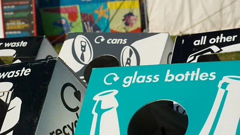 Getty Images Campaigners hope to 'normalise' recycling habits (Credit: Getty Images)
