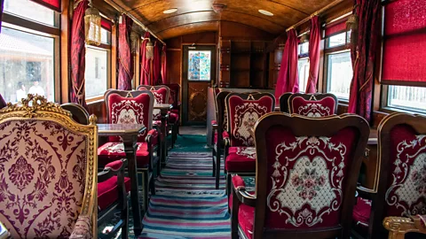 Amanda Ruggeri One car is lovingly restored in early 20th-Century style (Credit: Amanda Ruggeri)