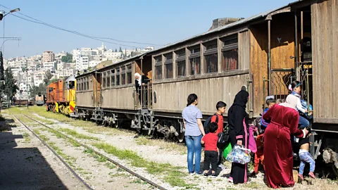 Amanda Ruggeri In Jordan, two parts of the line are accessible to the public today (Credit: Amanda Ruggeri)