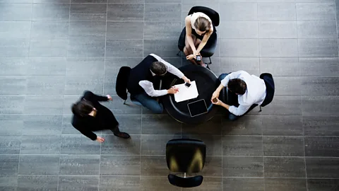 Getty Images The tendency to hire candidates who are similar to others at the office is an example of in-group bias (Credit: Getty Images)