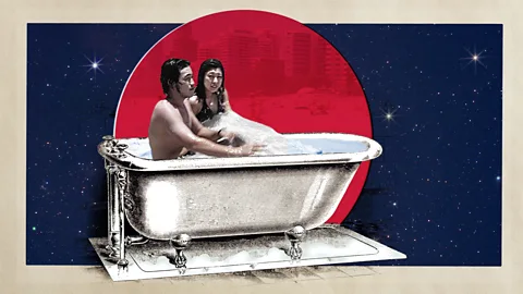 BBC/Alamy/Getty An evening bath, as is common in Japan, can help you relax before bed (Credit: BBC/Alamy/Getty)