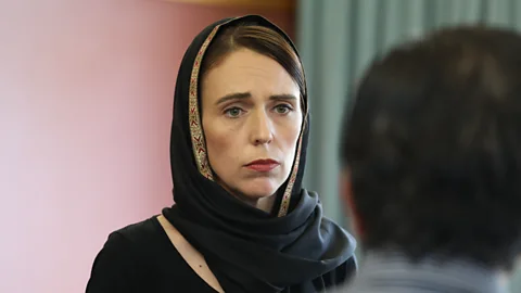 Handout/Getty Images Prime Minister Jacinda Ardern is known for her compassionate approach to politics, as demonstrated after the 2019 Christchurch mosques’ attack (Credit: Handout/Getty Images)