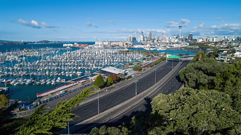 Bradley White/Getty Images New Zealand was placed in complete lockdown to stop the spread of Covid-19 across the country (Credit: Bradley White/Getty Images)